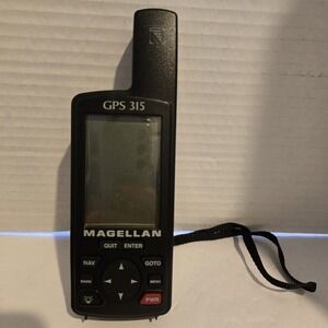 MAGELLAN 315 Portable GPS Navigator Boating Fishing Hunting Hiking W Case Works‎
